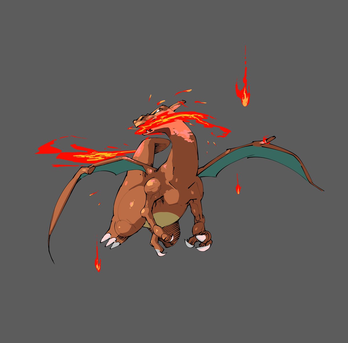 Post by わにー on X: リザードン