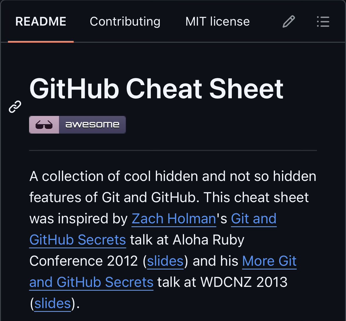 the_osps's tweet image. A list of cool features of Git and GitHub.