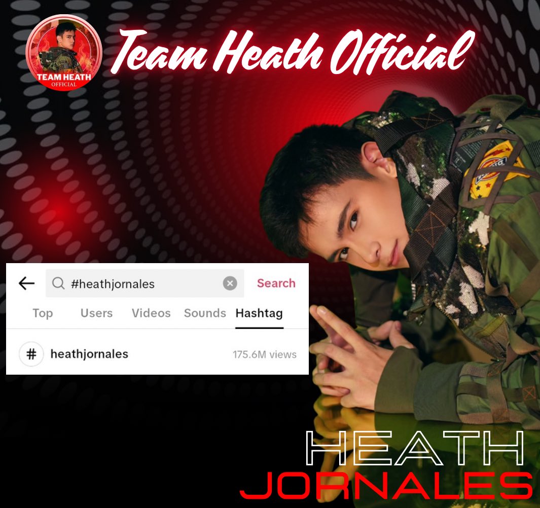 TeamHeathOfc's tweet image. Just wow! #HeathJornales has reached 175.6 Million Views on TikTok! 

Thank you to all the editors who continuously upload videos about our Moymoy!

Keep posting, keep sharing, and let’s push #HeathJornales higher on the trendlist. This is OUR moment to shine, make every clip…