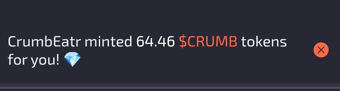KachiCrypt's tweet image. I just earned $ICP and $Crumb tokens on @CrumbEatr for making posts in the CrumbEatr social media Dapp...Check it out! 🔥 @blockchainpill @zero2herozombie @kristianscrypto