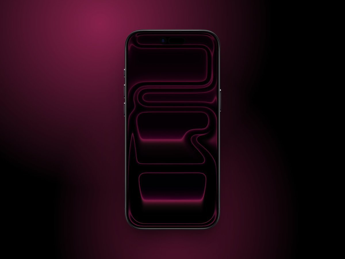 aravdz's tweet photo. iPhone 17 Pro Wallpaper - Burgundy https://t.co/f7uQwcrzrD