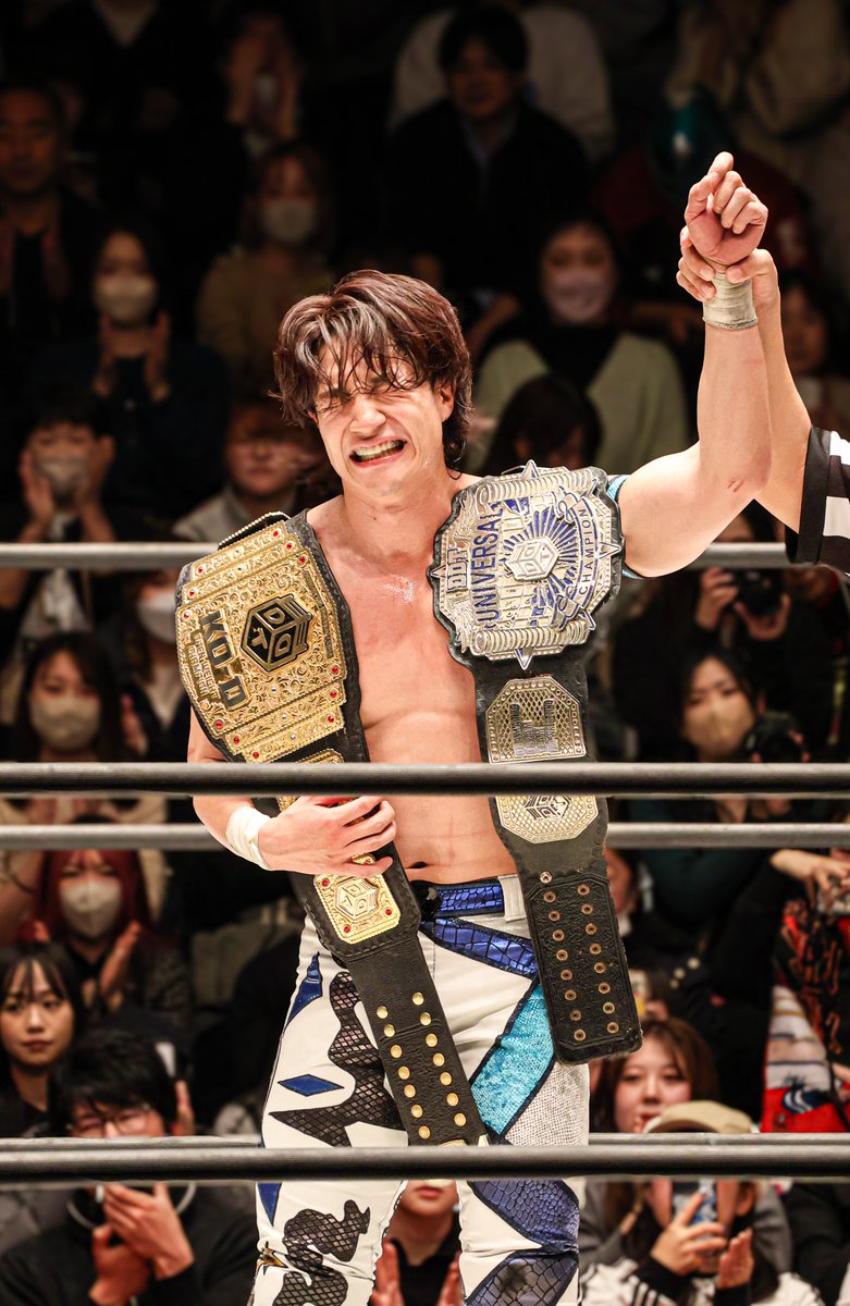 防衛おめでとうございます！！！
2025.11.30 後楽園ホール
#ddtpro
#上野勇希 選手