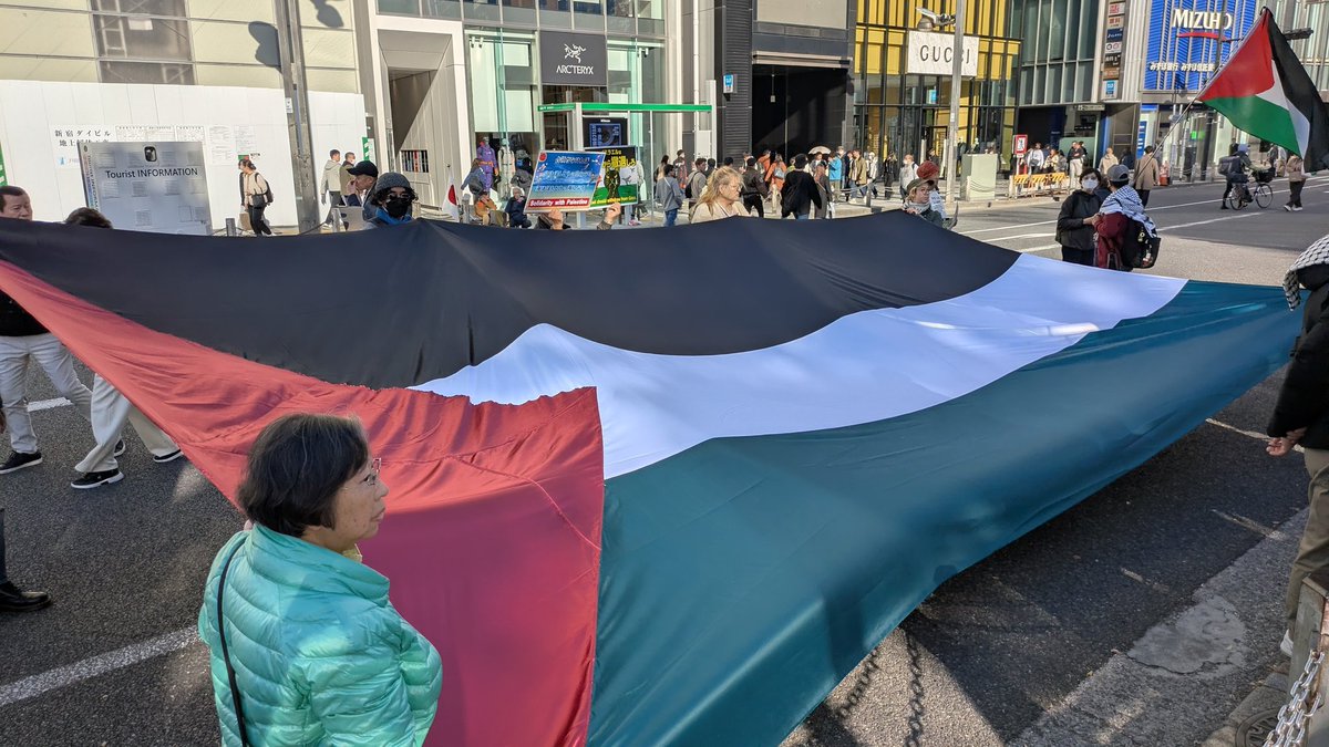 １４時より始まってます。
パレスチナのことはパレスチナ人が決める!「パレスチナ人民連帯国際デー」
新宿東口・旧アルタ広場前で、連帯アクション。
#FreePalestine #StopGenocide #パレスチナ人民連帯国際デー