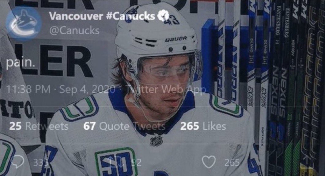 HUGHESNAZAR's tweet image. canucks hockey