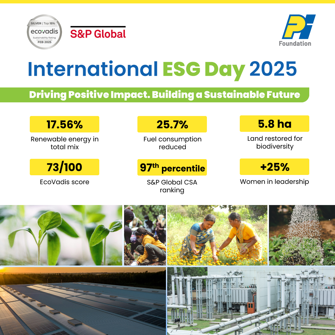 Some days remind you why the hard work matters. The International #ESGDay is one of them. Our teams spend the year digging into the real stuff; shifting how we use energy, tightening the way we operate, restoring what’s been lost and creating space for more women to lead.

#PI