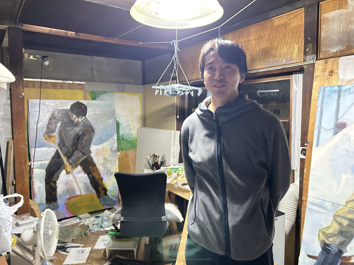 0地点(<a href="/0_chiten_/">0地点</a> )で制作するアーティストたち。