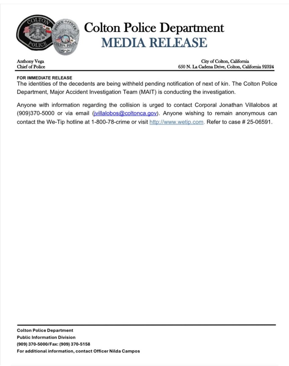 Suspected DUI Driver arrested for Vehicular Manslaughter and Child Endangerment