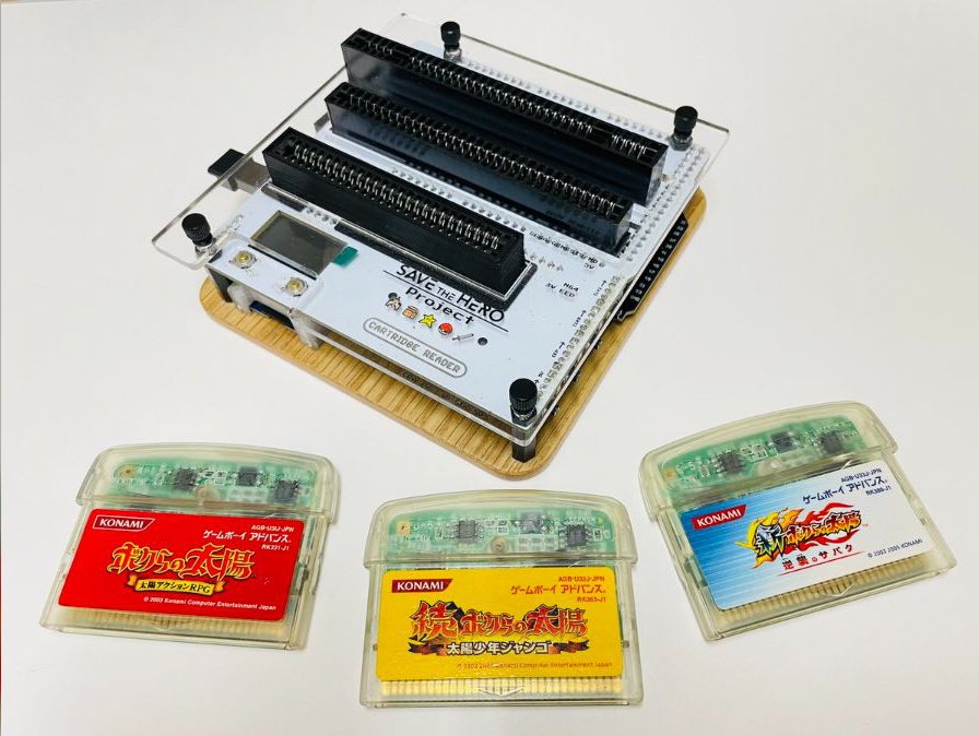 Save the hero builders / Retrogame rom Dumper 🎮 (@CartridgeReader