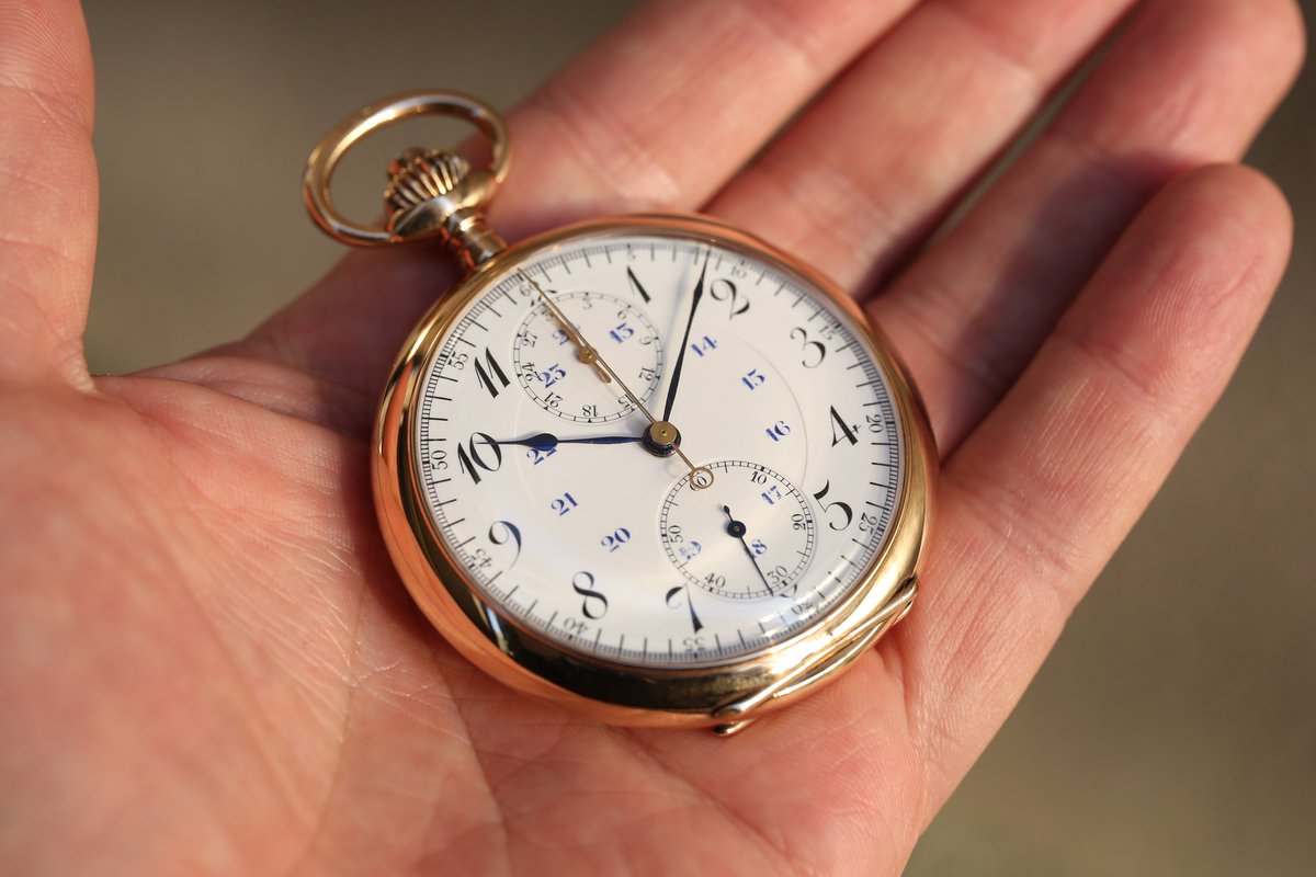 懐中時計 AT-14B ゼニス クロノグラフ ZENITH chronograph 懐中時計 K14RGケース