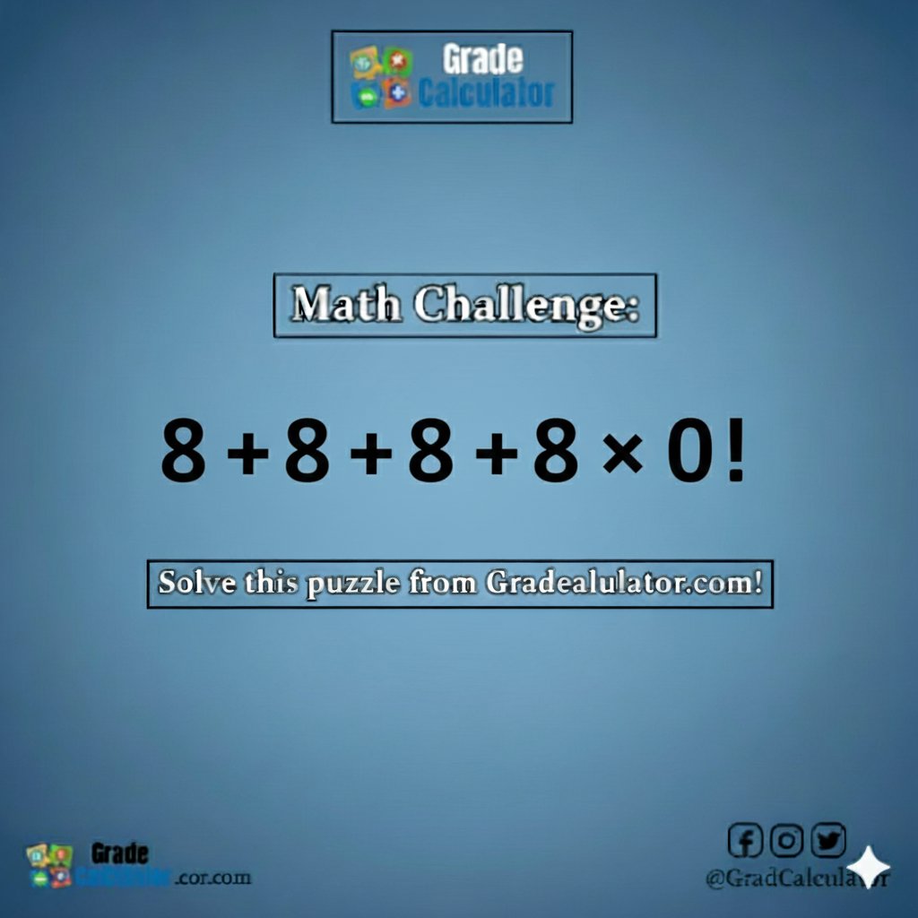 GradCalculator's tweet image. 🧠 Time for a fresh Math Challenge! What is the answer to this one? Share your solution!
​Get more challenges and resources at: gradcalculator.com
​#MathChallenge #PuzzleTime #GradCalculator #TestYourBrain
