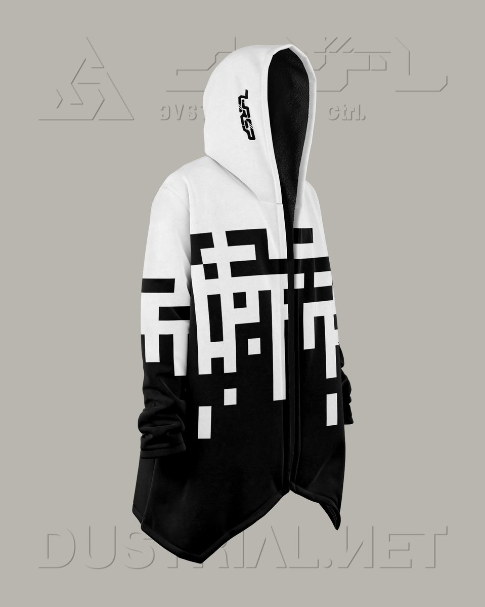 dustrial's tweet image. Rethink your graphic silhouette 
#deepfleececloak