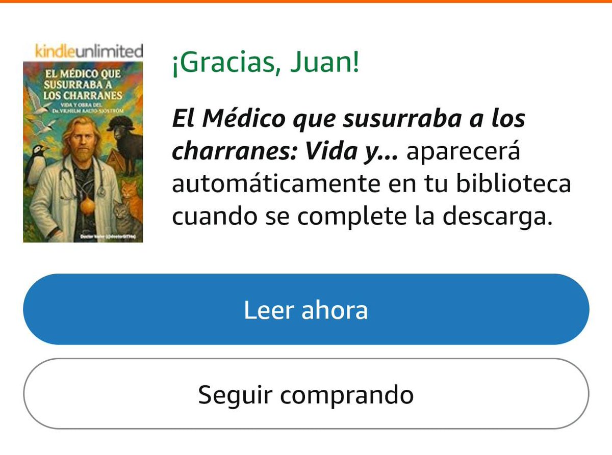 Me acabo de regalar esta lectura. Seguro que será esquizofrénicamente entretenida

El Médico que susurraba a los charranes: Vida y Obra del Dr.Vilhelm Aalto-Sjöström 
 amzn.eu/d/bWYIDTV by <a href="/DoctorSITHo/">Doctor Vader</a>