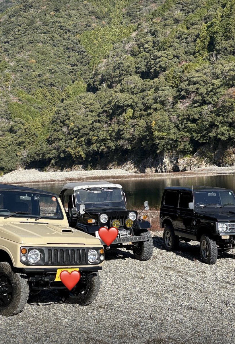 bigfoot7010's tweet photo. ぽっかぽか外遊び

#三菱ジープ
#j59
#ジムニー https://t.co/63tATkD11p