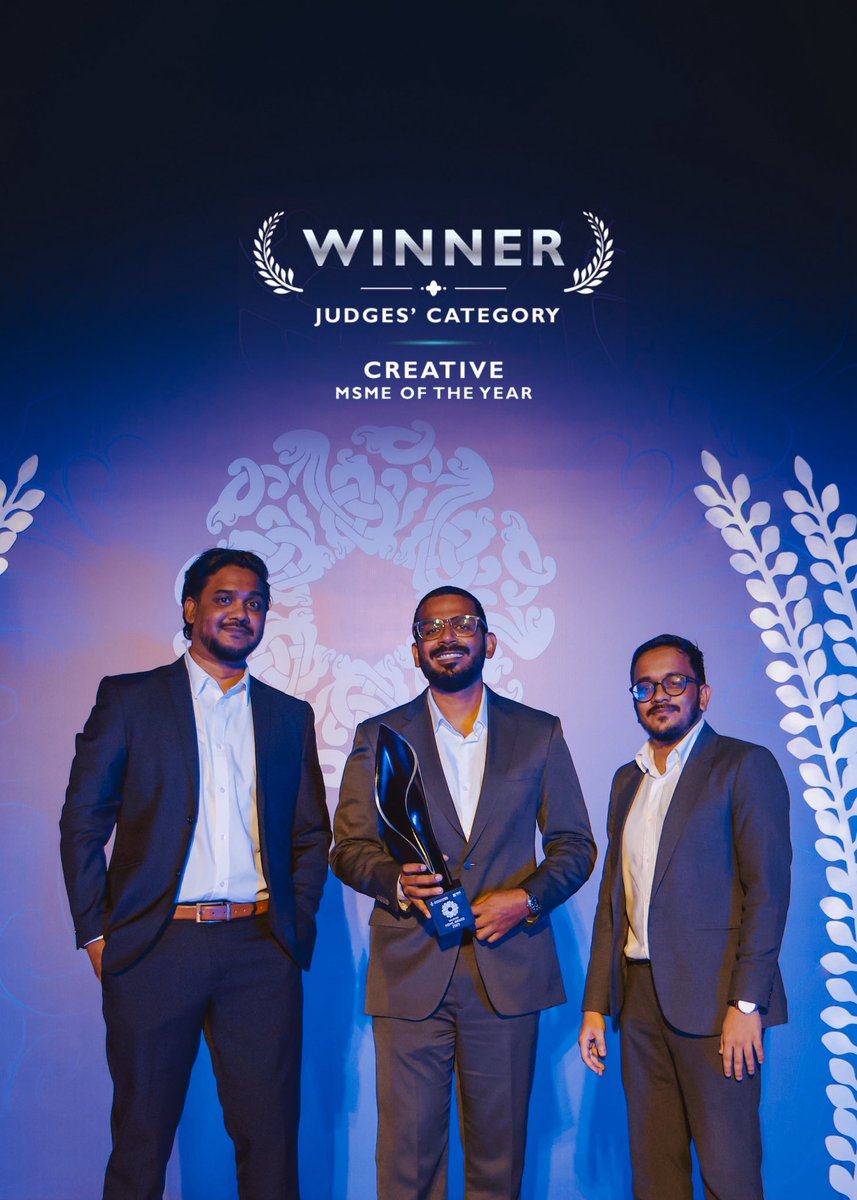 A dream since day one, lifting Encrea high with an incredible team. Years of hard work brought us here. This win is for everyone who poured their heart into it. ❤️

Huge thanks to our clients for trusting us. The grind continues and we’re aiming even higher. 🌟