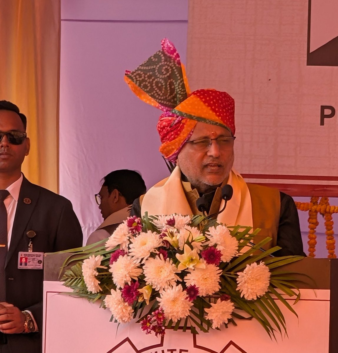 💥 <a href="/VPIndia/">Vice-President of India</a> - 

From the land of kurukshetra the message is Adharma will be defeated by Dharma. We will prevail.

Macaulay education is just producing clerks.

The next google, tesla &amp; meta should come from Bharat.