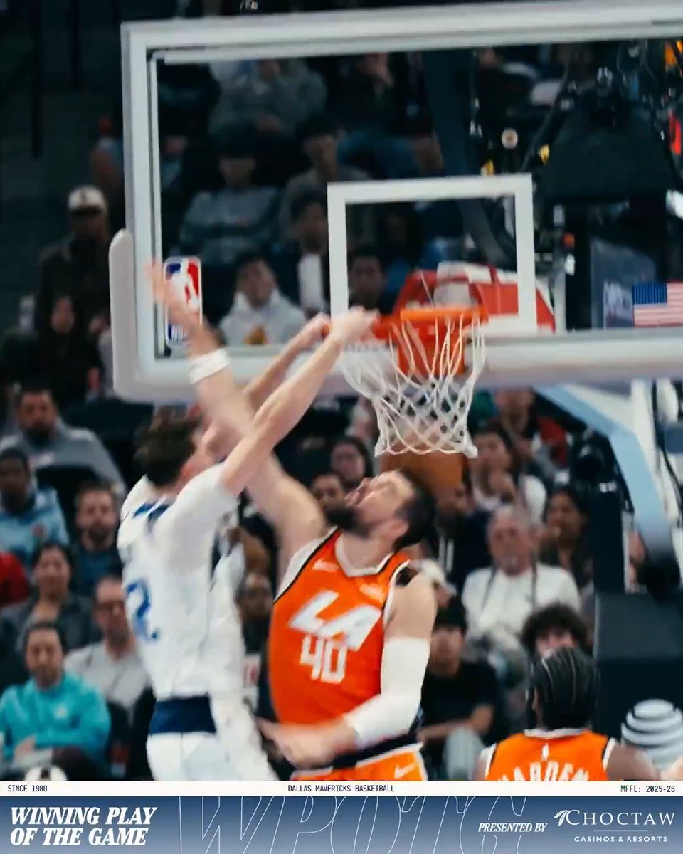 Youngest player in @nba history to score 30+ points in a regulation-length game?

Cooper Flagg.

Winning Play of the Game presented by @ChoctawCasinos #MFFL 