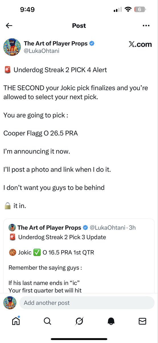 LukaOhtani's tweet photo. If only there was a gambling wizard on Twitter who saw this coming and announced it to the world multiple times for FREE to make money on….

I’m the King. https://t.co/2cMqsoCwDC