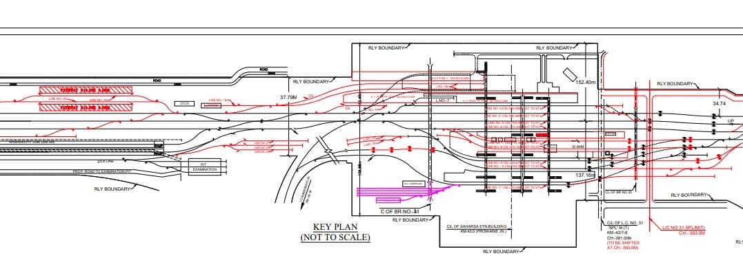 AmardipKumar20's tweet image. सहरसा की बहुप्रतीक्षित चिरलंबित परियोजना 
सहरसा यार्ड रिमाड्लिंग 158 करोड़ से 
📍नया ढाला बनाने का काम चल रहा है
📍 और भी नये काम होंगे जैसे 
9 प्लेट फार्म 
3 स्टेबलिंग लाइन 
1 सिक लाइन 
6 किमी लंबा यार्ड  
29 लाइन 
2 फुल लैंथ रैक प्वाइंट