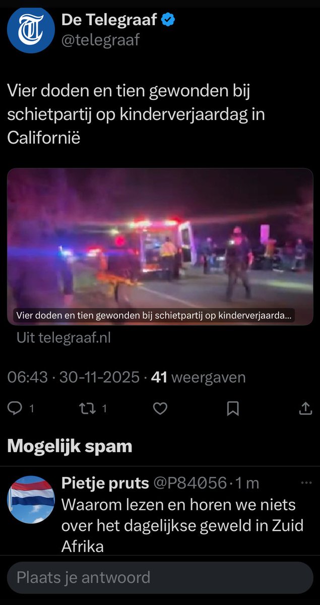 estherroddav's tweet image. Kijk wat volgens de Televaag weer Spam is.