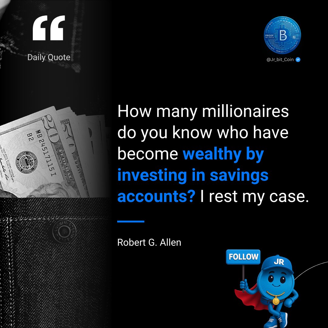 JBTCofficial's tweet image. I rest my case! 

#investright 
#millionairemindset
#bitcoin
#juniorbitcoin
#comingsoon 
#Junior