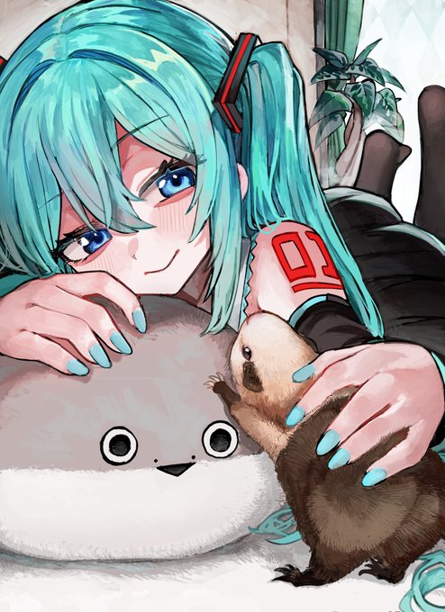 いいおしりの日なのでミクさんとモルけつ 