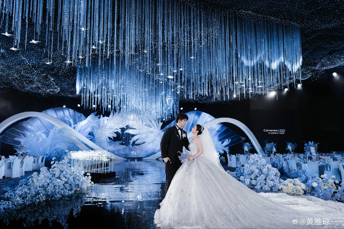"You are my destiny too ❤️, Liu Yuchen." 

- Huang Yaqiong posted on social media after their wedding💍

🏸🇨🇳China's Olympic mixed doubles champion and men's doubles silver medalist tied the knot on Sunday🎉

#Badminton