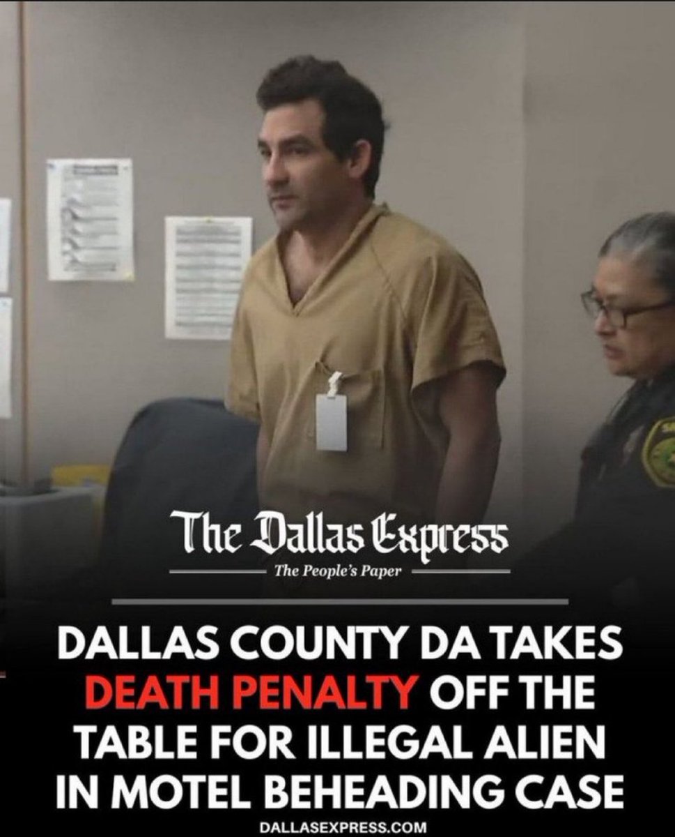 Granite77777's tweet image. 🚨🇺🇸非法移民在德克萨斯州当着妻子和孩子的面斩首老板：索罗斯资助的地区检察官说“算了，不用死刑了”

Yordanis Cobos-Martinez，一名37岁的古巴非法移民，他的犯罪记录长得像你的胳膊那么长（劫车、猥亵儿童、逃避警察，等等），因为和他的汽车旅馆经理怄气。…