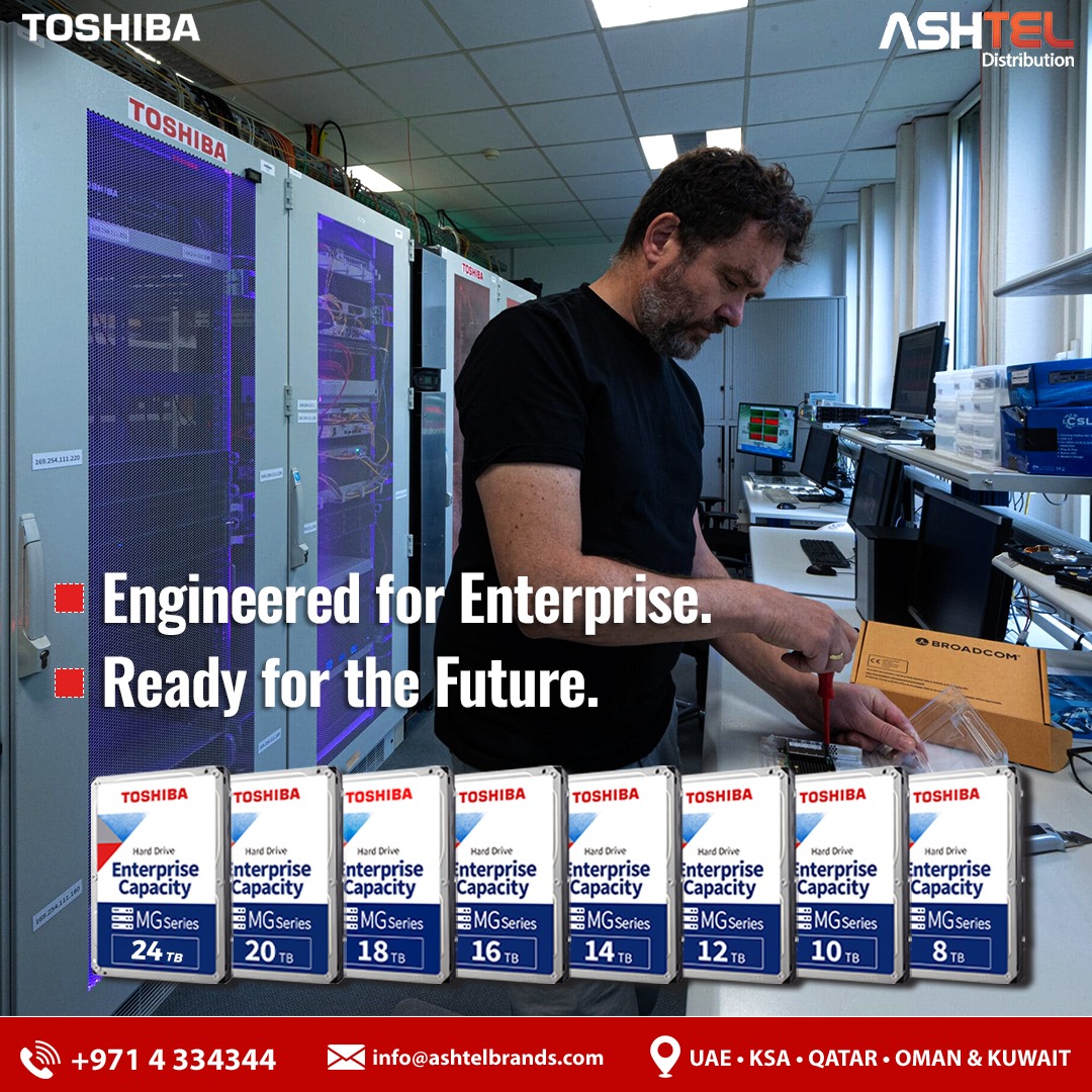 Ashtel_Brands's tweet image. Built to handle demanding workloads, these drives provide consistent performance, power efficiency, and robust security — making them the backbone of modern enterprise infrastructure.

#ToshibaMGSeries #EnterpriseStorage #ServerSolutions #DataReliability #PerformanceDrive