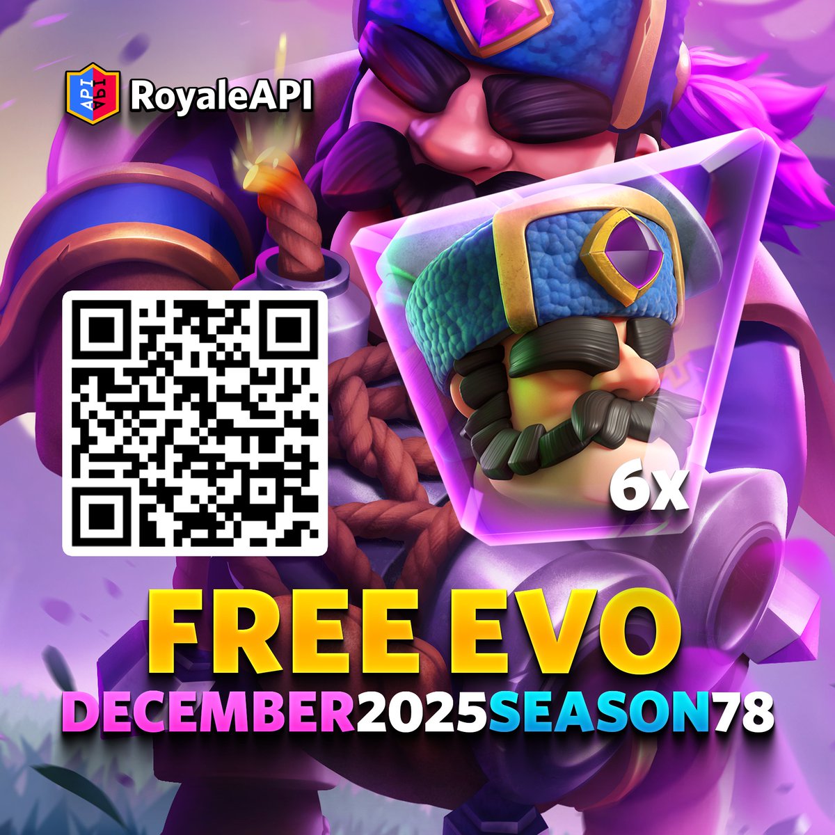 RoyaleAPI's tweet image. Get the Hunter Evolution for free at the Clash Royale Supercell Store, along with other Black Friday deals! on.royaleapi.com/crstore