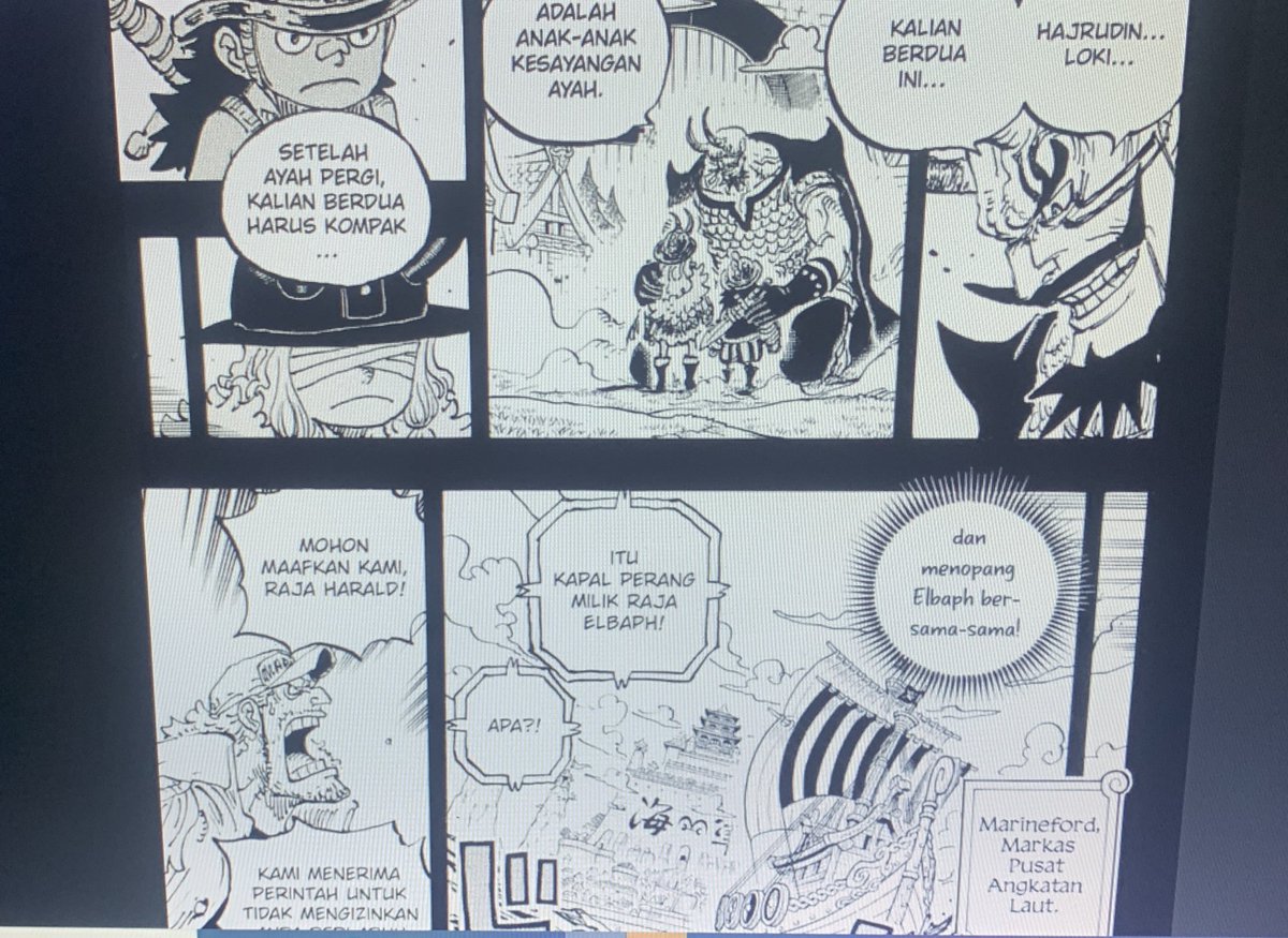 Sebuah clue. Abis Brogy dan Dorry diambil pihak musuh, Hajrudin dan Loki secara ga langsung bakal kerja sama buat jaga Elbaf.