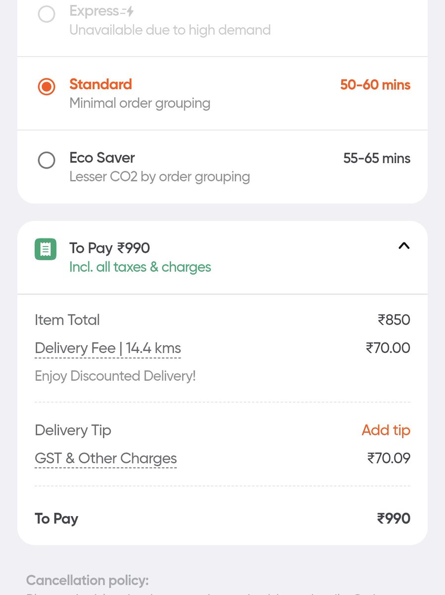yathudev's tweet photo. @Swiggy @SwiggyCares The shop price for the same parcel item is ₹660 (including parcel charges), but on Swiggy it shows ₹990.
That’s almost 50% higher for the exact same order! 
Why such a huge markup? Please look into this and fix the pricing.
Order details attached. https://t.co/0Ii8IqBWJ5