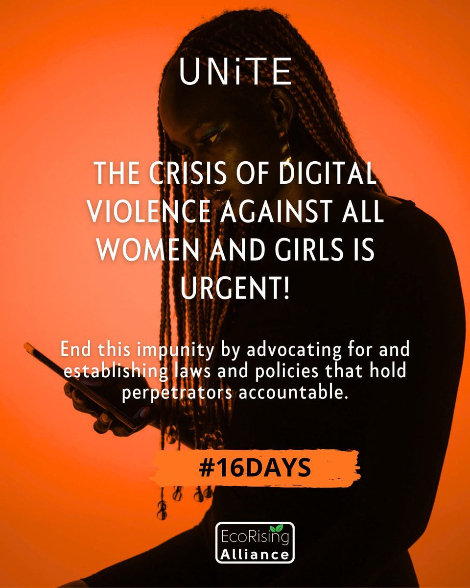 What can start small, on screens (a message, a comment, or a post) can quickly spiral into a torrent of threats and violence in real life. 

#EndDigitalViolence #16Days  #OrangeTheWorld #16Days2025  #EndGBV #NoExcuse #OnlineViolenceIsReal  #UNiTE