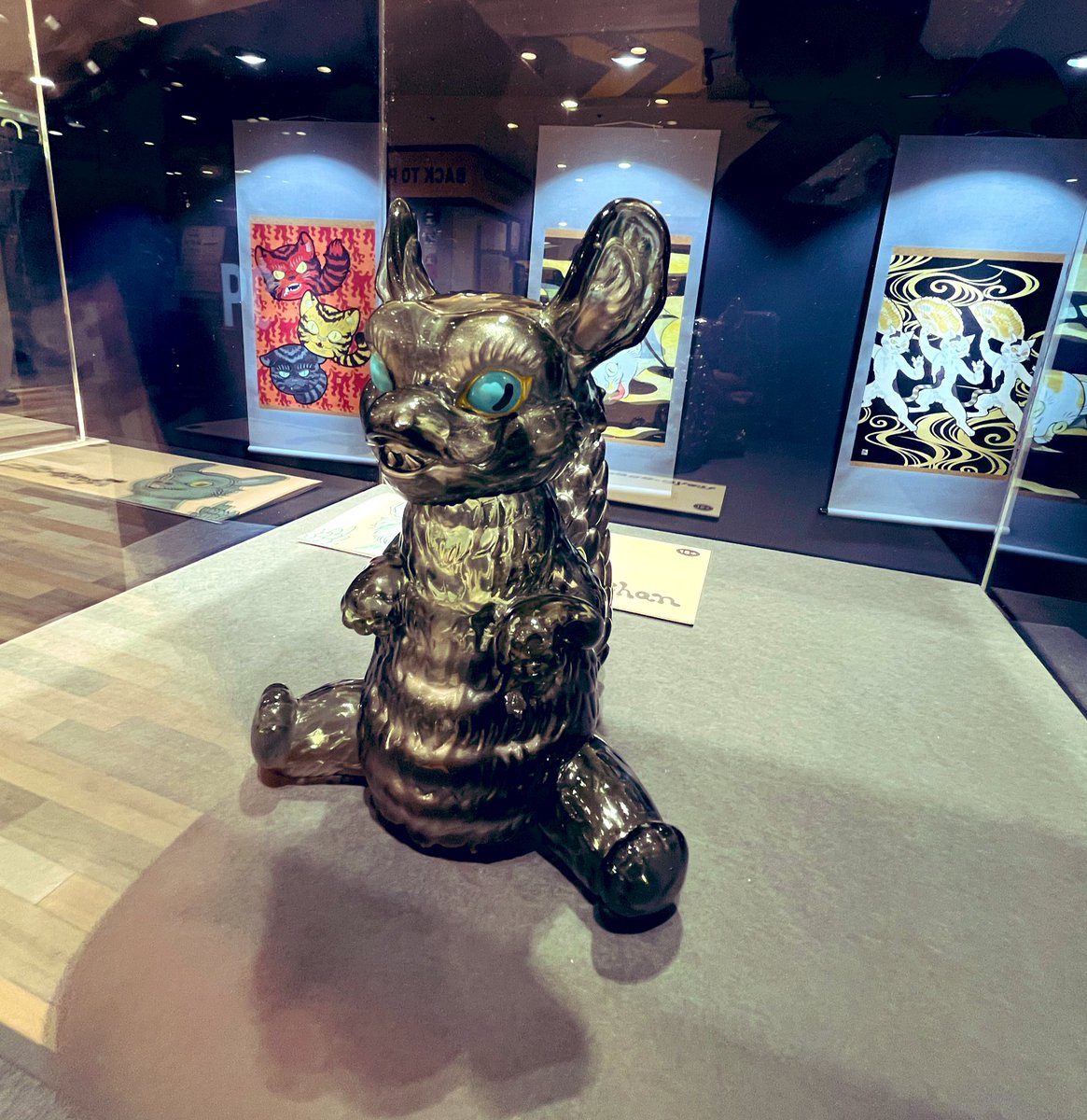 会場限定】着ぐるみ猫 ソフビ 石黒亜矢子 ばけねこだらけ POP UP POP