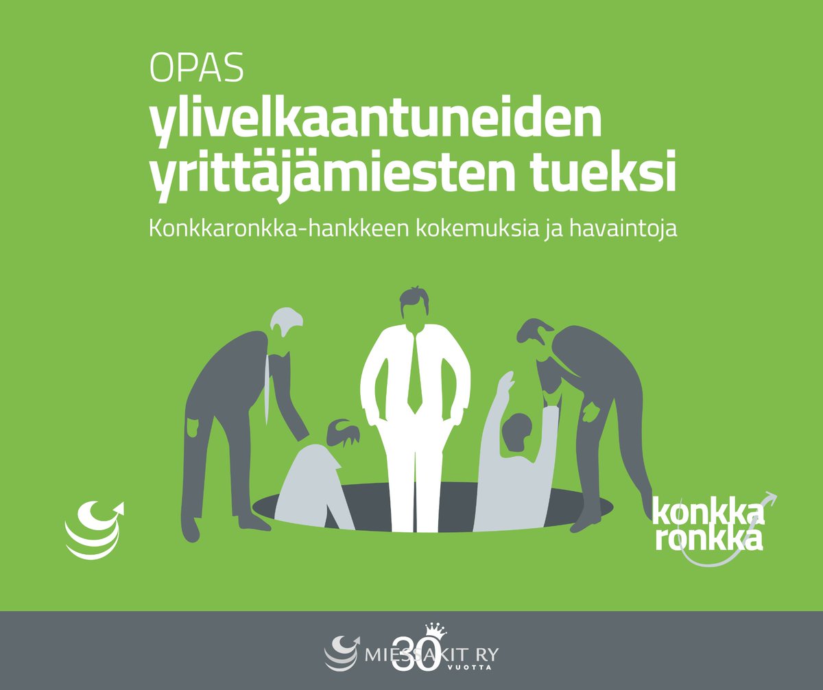 Miessakit ry 30 vuotta! Konkkaronkka-hankkeen (2023–2025) luoma opas kokoaa yhteen
hankkeen kokemuksia ja tarjoaa konkreettisia vinkkejä
siihen, miten tukea ylivelkaantunutta miestä
kokonaisvaltaisesti.

miessakit.fi/miessakit-kaup…

Miesten tueksi. Kaikkien hyväksi. Jo 30 vuotta.
