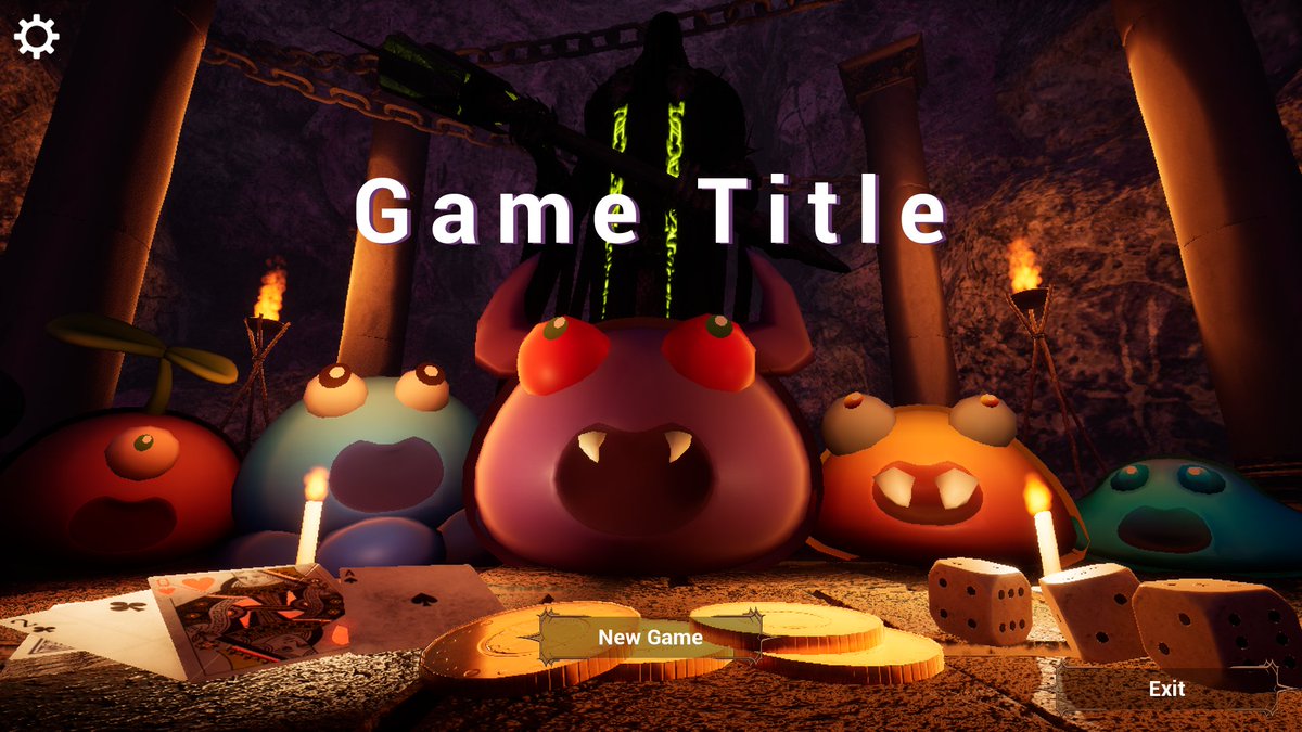 seeed_inc's tweet photo. 現在開発中のゲームのタイトル画面を初公開！

コンセプトは「スライム」と「ギャンブル」の融合。
運と戦略が絡み合う楽しさを目指してます！

開発状況は今後も公開していく予定です！

#ゲーム制作 #開発中 https://t.co/fp89qWtaZl