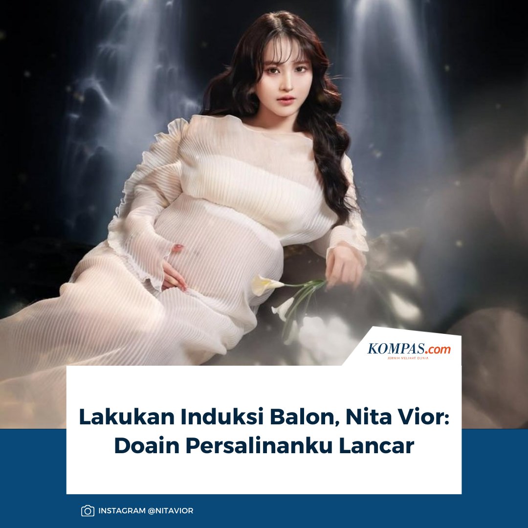 kompascom's tweet photo. "Gais doain persalinanku lancar, besok mau di induksi balon, semoga berhasil," tulisnya pada 27 November 2025.
Baca di sini: https://t.co/waQ6yzahgx.
~AA #NitaVior https://t.co/sRl2e5eFp8