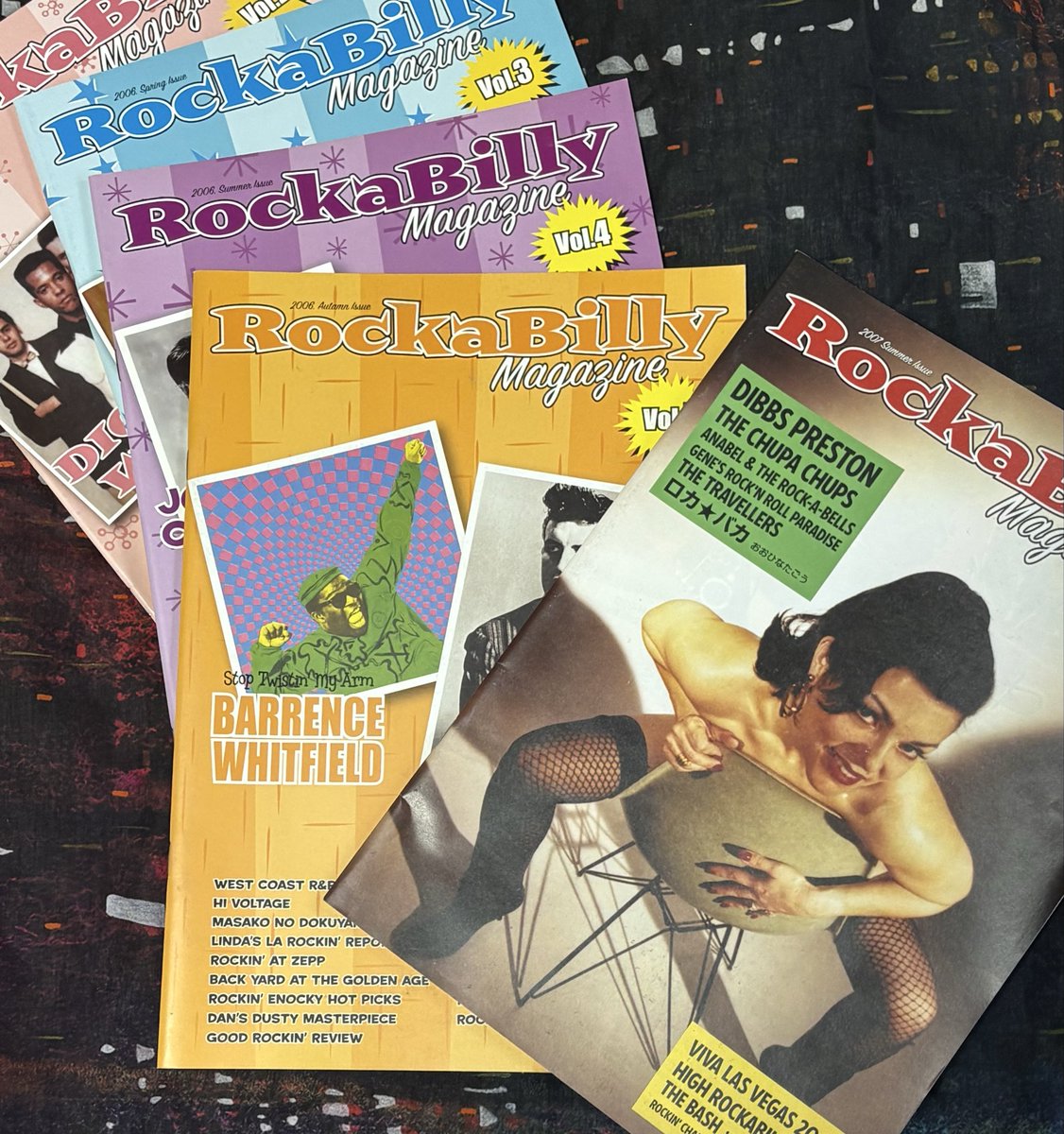 探せば欠番もありそうですが、とりあえずVol. 2/3/4/5/7。欲しい方