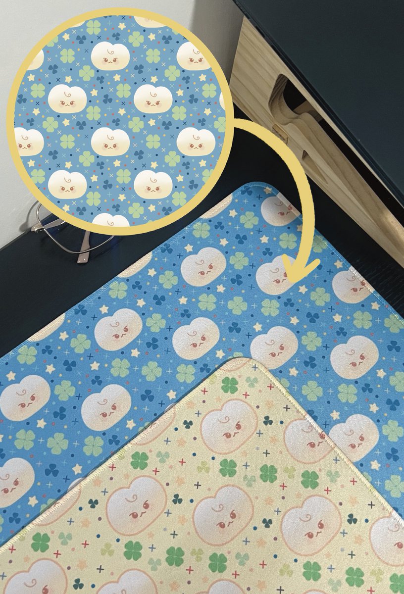 IC | PH GA | pls RT 

I got an extra deskmat (blue ver) from my supplier due to prod error and was wondering if anyone wants?

please rt and reply if interested, will randomly choose before Dec 8! 🙏🏼