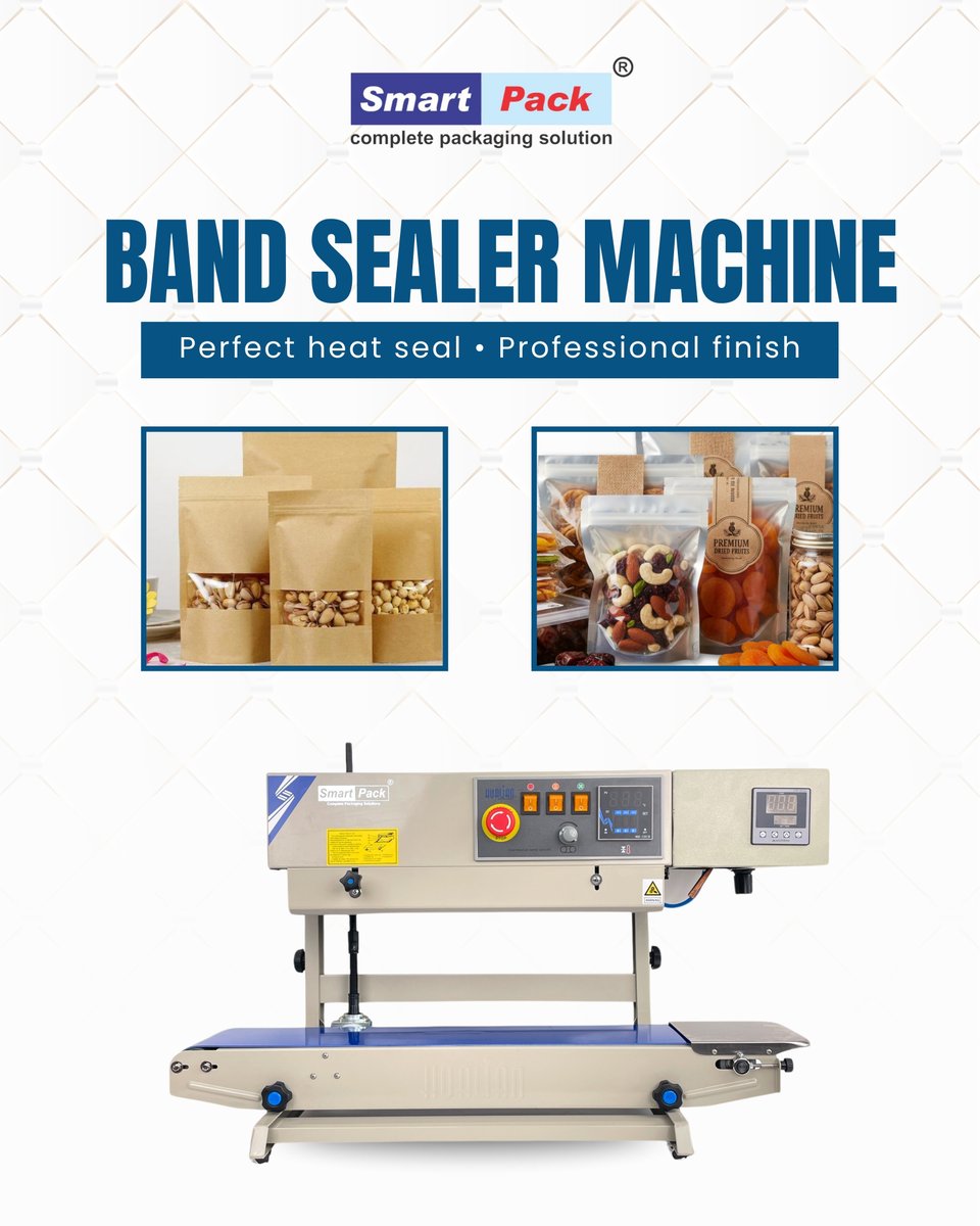 SmartPackIndia's tweet image. Premium dry fruit packaging starts with Smart Pack — fresh, sealed, and shelf-ready! 
👉 Upgrade your dry fruit line today!

#SmartPackIndia #DryFruitBusiness #FoodIndustry #RetailPackaging #businessgrowth