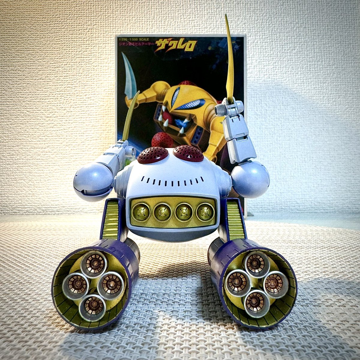 過去作を擦りまくれ 初挑戦の旧キット憧れのザクレロ✨ 今はあまりやっ