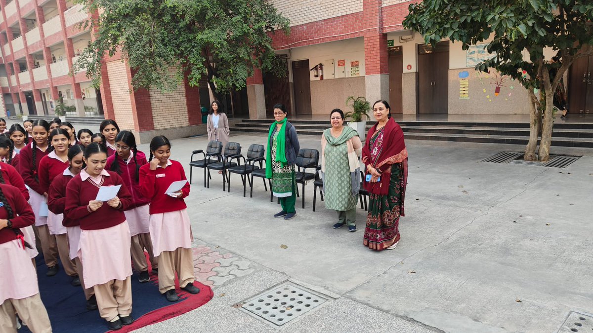 SKVNO2EOK's tweet photo. Samvidhan Diwas Celebration in CM Shri School EOK https://t.co/PHfZUqVeUG