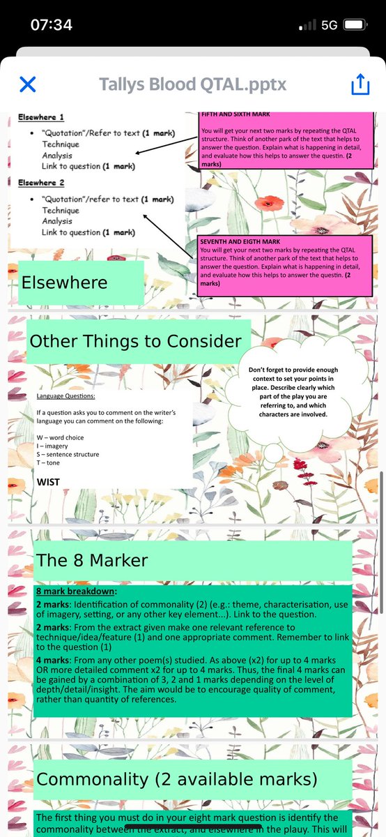 Tally’s Blood structure for N5 pupils 🤝🏼