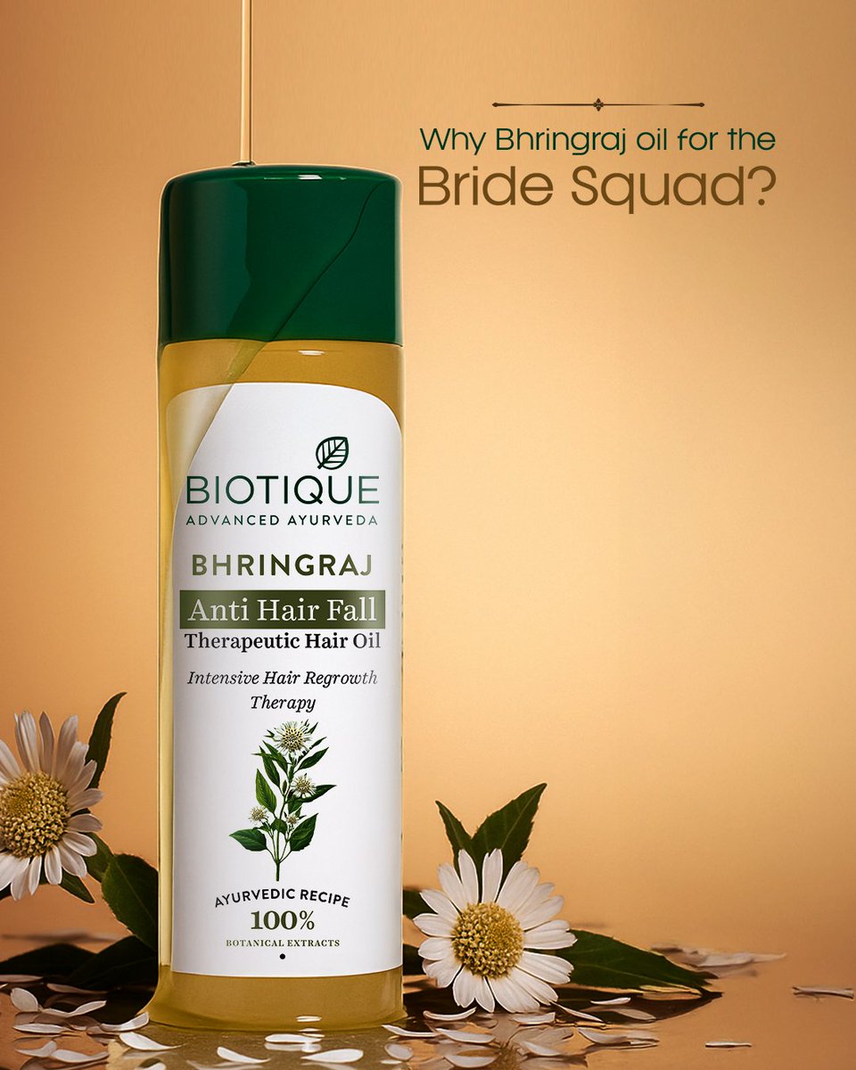 Biotique_World's tweet image. Because neither your girl squad&apos;s energy nor your hair is ready to fall this wedding season! Let Bhringraj make your hair bounce strong, through every dance move!

#Ayurvedicskincare #BiotiqueWorld #Biotique #Ayurvedicproducts #NaturalBeauty