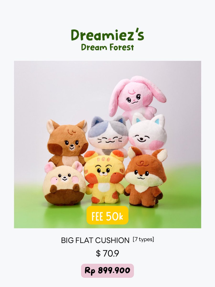 sunbbitsco's tweet image. 𐙚 OPEN JASTIP LINE FRIENDS DREAMIEZ’s DREAM FOREST POP UP STORE IN JAKARTA⋆🌷͙֒✧˚.🎀༘⋆

📍Mall of Indonesia (MOI)
📅 Visit 29-11-25 (more day TBA)
✨Fee 15k-50k
🍊 CO shopee
⚠️ Exclude adm shopee &amp;amp; packing

‼️ READ TNC BEFORE ORDER 

dm for more info 💌