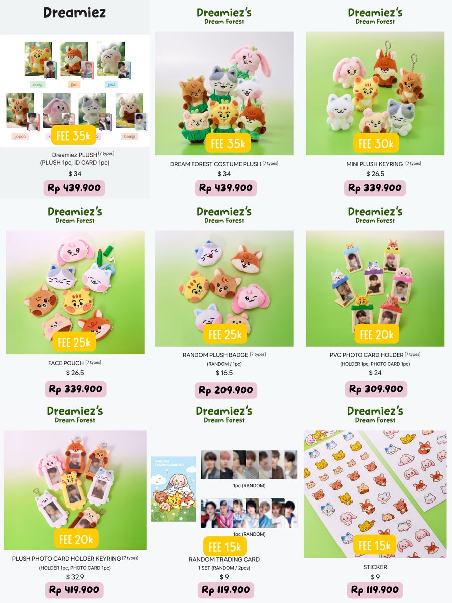 sunbbitsco's tweet image. 𐙚 OPEN JASTIP LINE FRIENDS DREAMIEZ’s DREAM FOREST POP UP STORE IN JAKARTA⋆🌷͙֒✧˚.🎀༘⋆

📍Mall of Indonesia (MOI)
📅 Visit 29-11-25 (more day TBA)
✨Fee 15k-50k
🍊 CO shopee
⚠️ Exclude adm shopee &amp;amp; packing

‼️ READ TNC BEFORE ORDER 

dm for more info 💌