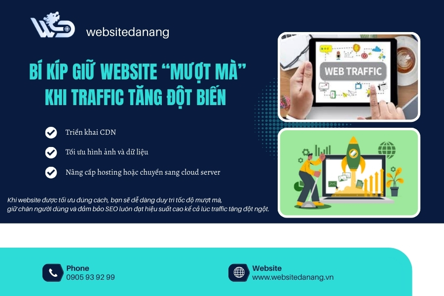 wwwebsitedanang's tweet image. 🚀 Website vẫn “mượt mà” dù traffic tăng đột biến? Áp dụng 3 bí kíp tối ưu tốc độ ngay hôm nay!
#websitedanangvn #ChuyenDoiSo #UIUXWebsite #TuDongHoaMarketing #ThiếtKếWebChuyênNghiệp