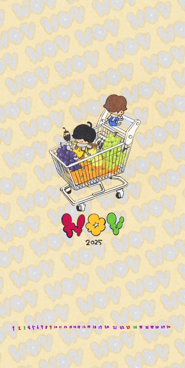 🦆 | تقويم شهر نوفمبر من أكيرا أمانو