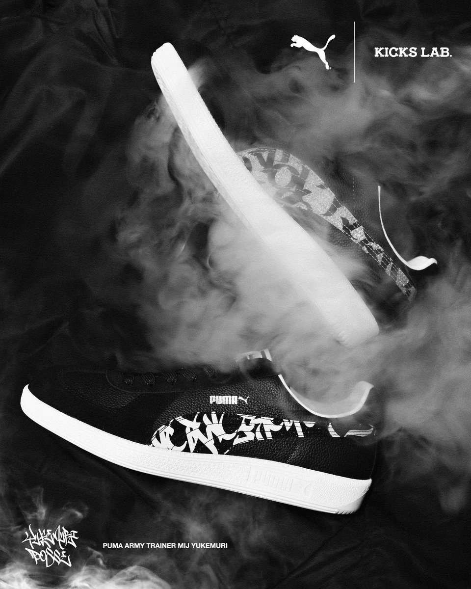 KicksLab_jp's tweet image. 【 New Arrivals l 新入荷 】PUMA l “ARMY TRAINER MIJ YUKEMURI” Puma Black/Puma White l Available on the November 29th in Store and Online Store.
#KICKSLAB #キックスラボ #KICKSLABEXCLUSIVE

商品ページはこちら▼
kickslab.com/products/40615…