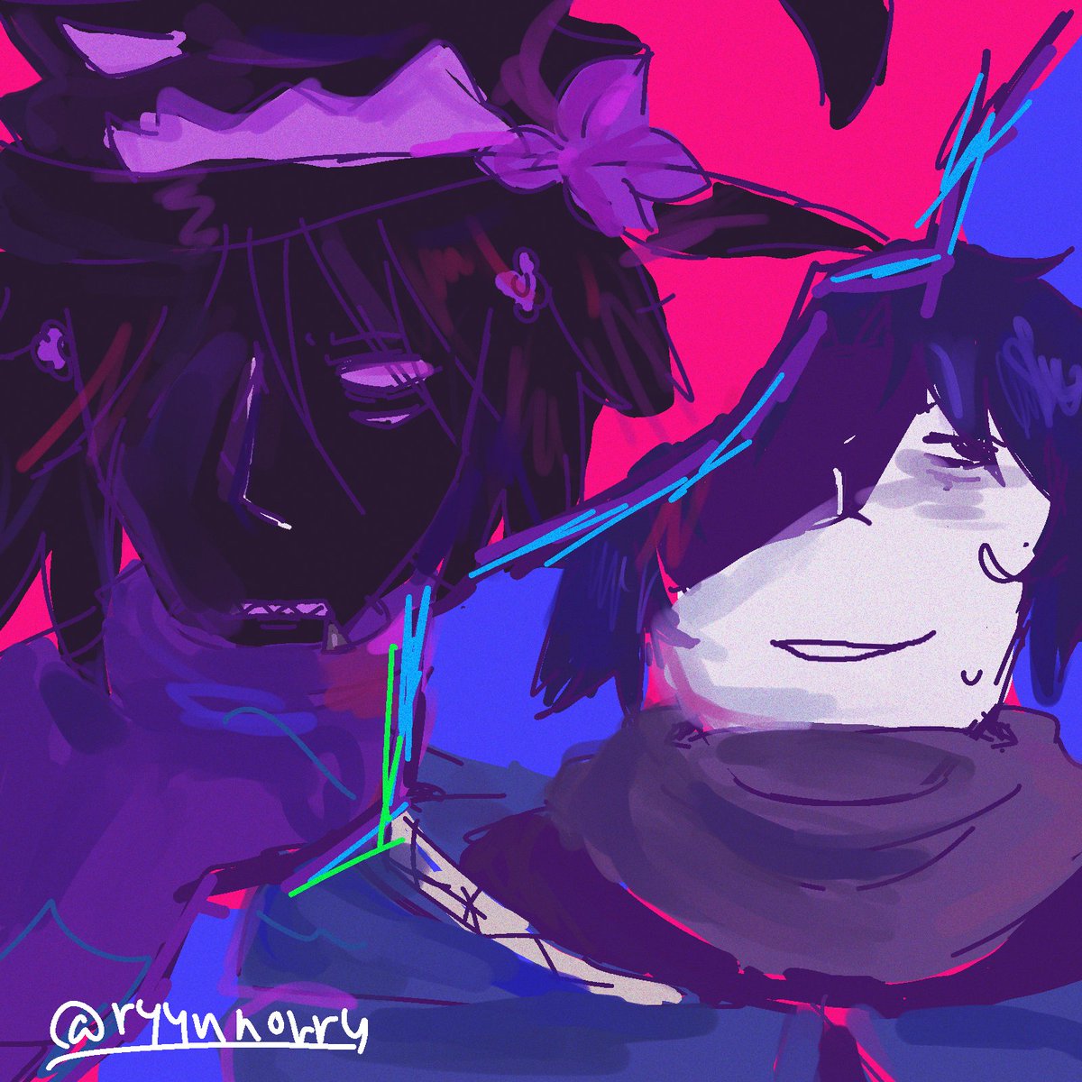 rayyanorry15's tweet image. First meet
#azuretime #twotime #azurewrath