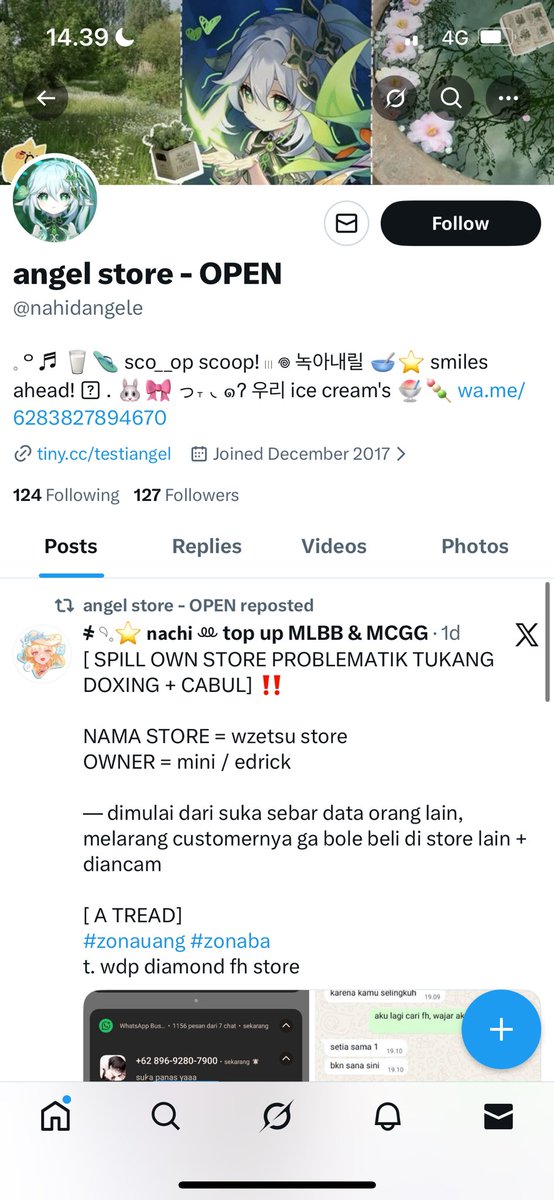 nadia kampung tukang tipu tweet media